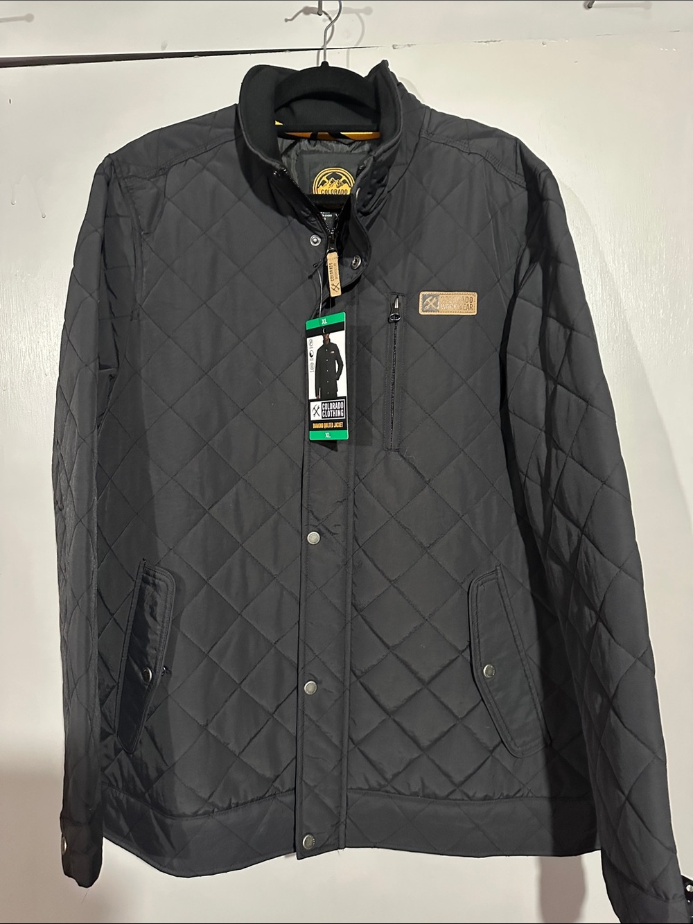 Tranquility by Colorado Clothing Black Quilted Lightweight Jacket